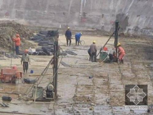 肃北我公司承建北京房山区水池地基注浆加固工程